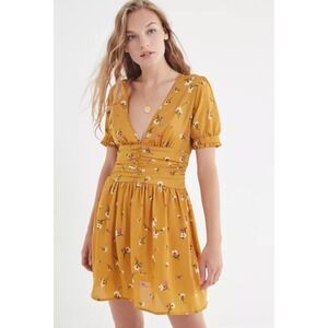 urban outfitters forever embroidered mini dress Urban Outfitters | Dresses | Uo Forever Embroidered Mini Babydoll Dress